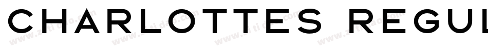 Charlottes Regular字体转换